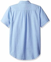 Boys Uniform Oxford Short Sleeve Dress Shirt w/ StainGuard