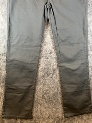 Chaps Boy’s Pants 20 Husky Grey Flat Front Stretch Adjustable Waist School NWT