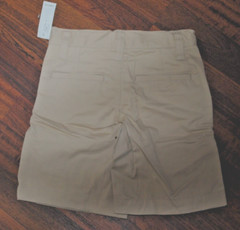 Old Navy Unisex Youth Shorts Beige Khaki School Uniform Pants Child Size 5 NWT