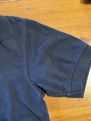 Nautica Boys Short Sleeve Navy Blue Polo- School Uniform: Large 12/14