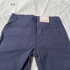 Authentic Galaxy School Uniform Navy Blue Adjustable Boys Pants Size 8