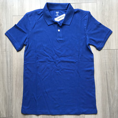 OLD NAVY Boys Pique Short Sleeve Polo Shirt SCHOOL UNIFORM, Blue Tango XL(14-16)