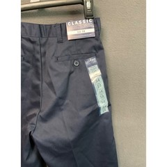 Classic School Uniform Shorts Boys Size 14 Navy Blue Wrinkle Resistant NWT