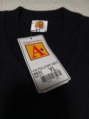 A+ Navy School Vest Uniform Sleeveless Blue Youth Large New With Tags