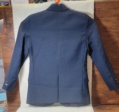 French Toast Boys Navy Blue Blazer Uniform Lined Size 6X/7 *Very Nice Condition*
