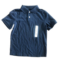 Cat & Jack School Uniform Navy Shirt Size 8 (A2)