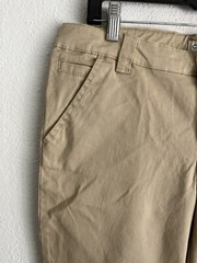 Cherokee Kids Cotton Twill Adjustable Waist Uniform Pant, Size 16