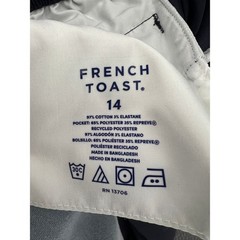 French Toast Boys Relaxed Fit Pull On Navy Blue School Uniform Pants Size 14 NEW