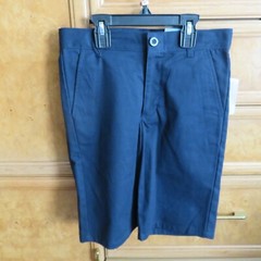 Dockers Navy blue shorts approved schoolwear size 10 reg brand new NWT $28