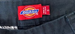 Dickies Front Relaxed Fit Uniform Casual Shorts Black Kids Size 5