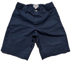 Cat & Jack Boys Size 5 Navy Quick Dry Uniform Shorts Lot of 2 Adjustable Waist
