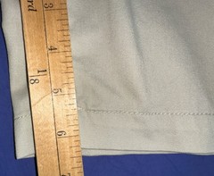 ‘FADED GLORY’ BOYS’ SIZE 5 BEIGE CARGO SHORTS W/ ADJ WAIST