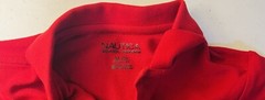 Boys School Uniform Polo Shirt Short Sleeve TAGLESS Size M (5) Regular Cotton