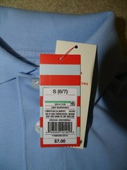 Cat & Jack Boys School Uniform Blue Polo Shirt-Smoke/Pet-free-S 6/7-NWT