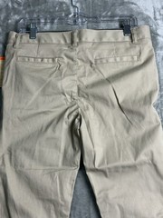 French Toast Boys Khaki Uniform Pants Size 18 Straight Fit Adjustable Waist NWT
