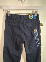 NWT Certified School Uniform Pants Navy Blue Boys Size 7
