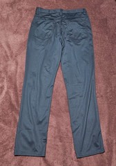 IZOD Boys Uniform Navy Dress Chino Pants Flat Front Size 16 Husky