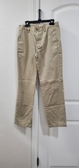 Cat & Jack Boys Size 14 School Uniform Chino Pants Khaki Casual