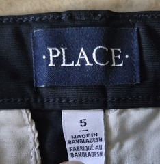 LOT OF 2 BOYS CHILDREN’S PLACE NAVY UNIFORM PANTS SIZE 5