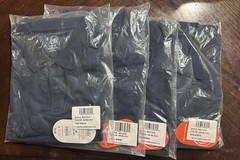 Wonder Nation, Lot Of 4, School Uniform Short Sleeve Polo 38/40 Navy Blue, YM