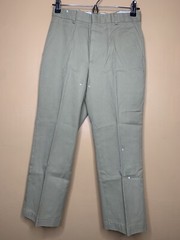 Boy’s Waist 28 School Uniform Pants Chino Straight Leg Beige Flat Front Mid Rise
