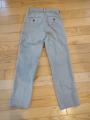 Dennis School Uniform Tan Irvington Flat Front Pant Boys ( Size 8 slim)
