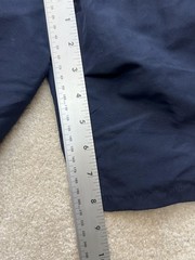 IZOD Uniform Shorts Boys 16 Blue Approved Schoolwear Twill 9″ Inseam Flat Front