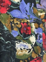 VTG 80s Youth Boys 6/7 Short Sleeve Button Up Shirt Abstract SMALL Hip Hop