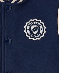boys Bomber Varsity Jacket Large Tidal