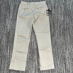 Premium Wear Boys Schoolwear Pants Size 14 Tan Khaki New With Tags Flat Front