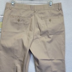 Lot of 2 Slazenger School Uniform Khaki Boys Pants Size Large NWT