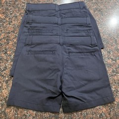 3piece- French Toast School Uniform Size6-Boys Adjustable Short Short Navy Blue