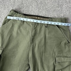 Boy Scouts Of America Pants Youth 34 Green Convertible Cargo Unhemmed