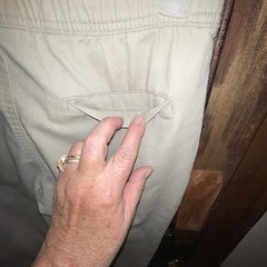 Youth Size Young Man Small Izod Cargo School Uniform Pants Used Good Condition