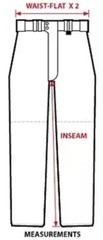 Genuine 20″ x 17″ School Uniform Burgundy Boys Pants 4 Reg