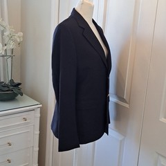 Loro Piana x Brooks Brothers Boys Classic Navy Wool Formal Blazer/Sport Coat S16