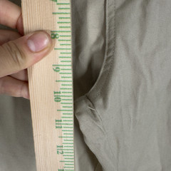 New French Toast Dress Pants Boys 20 Beige Mid Rise Stretch Straight Cotton