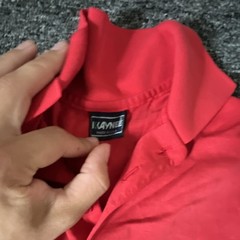 Boys Polo Shirt Lot 5pc M (8/10) Cotton Red/White/Blue