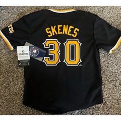 Genuine Merchandise MLB Pittsburgh Pirates Paul Skenes Youth XS (4/5) Black(NWT)