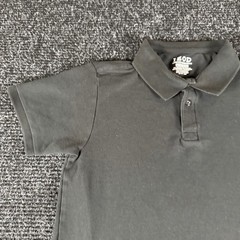 IZOD Boys XL 18-20 Black Short Sleeve Pique Polo Shirt Approved Schoolwear