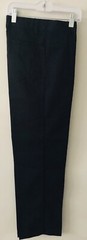 George Boys School Uniform Straight Fit Pant Slim Sz 12 S Navy Blue Adjustable W