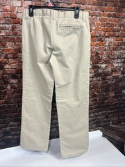 French Toast Boys Youth School Uniform Pants 16 Husky Tan Relaxed Adjustable 3A
