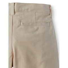 Wonder Nation Shorts Boys Size 16 Khaki School Uniform Super Soft Flat Front A24