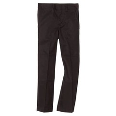 Dickies Black Husky Boys 85062-BLK Flat Front Double Knee Uniform Sizes 8H – 20H