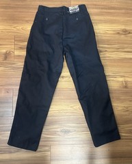 School Uniform Pants Size 16 Black Flat Front Straight Leg Youth