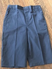 French Toast School Uniform Boys Navy Short Size 12 Pull On