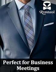 Striped Ties for Men 3.15″ Classic Plaid Pattern Mens Necktie for Blue Black