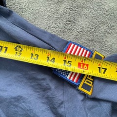 Boy Scouts Of America Shirt Youth M Blue Uniform Cotton Polyester Patches