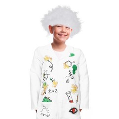 Children’s Scientist Suit Kids Costume White Doctor Dress Outfit