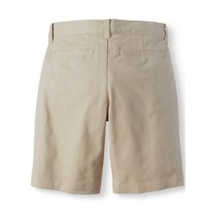 Wonder Nation Shorts Boys Size 16 Khaki School Uniform Super Soft Flat Front A24